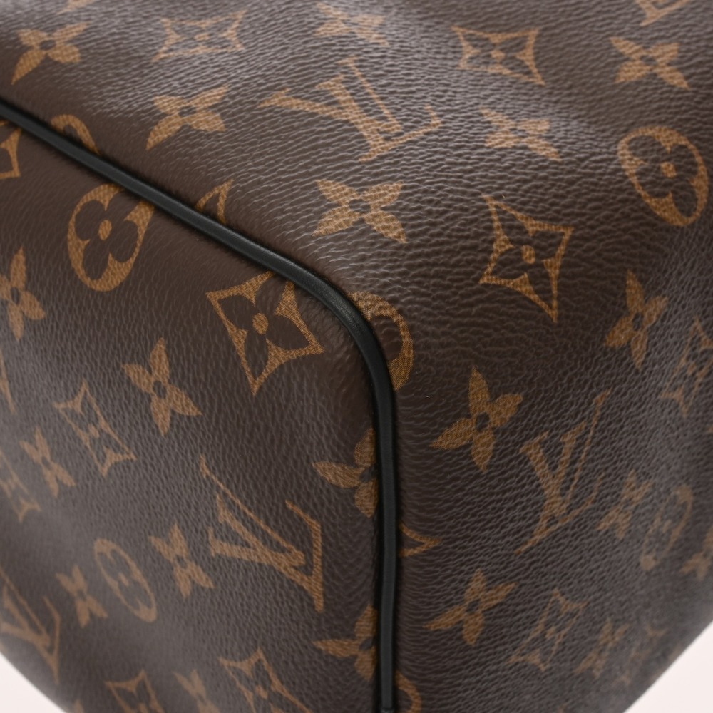 Louis Vuitton Monogram Speedy Bandouliere Soft Bag Brown Black Canvas Handbag - Picture 6 of 10